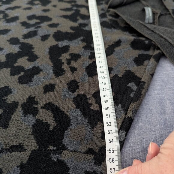 Anthropologie Leopard Women's Hooded Sweater - Size L - Picture 6 of 11